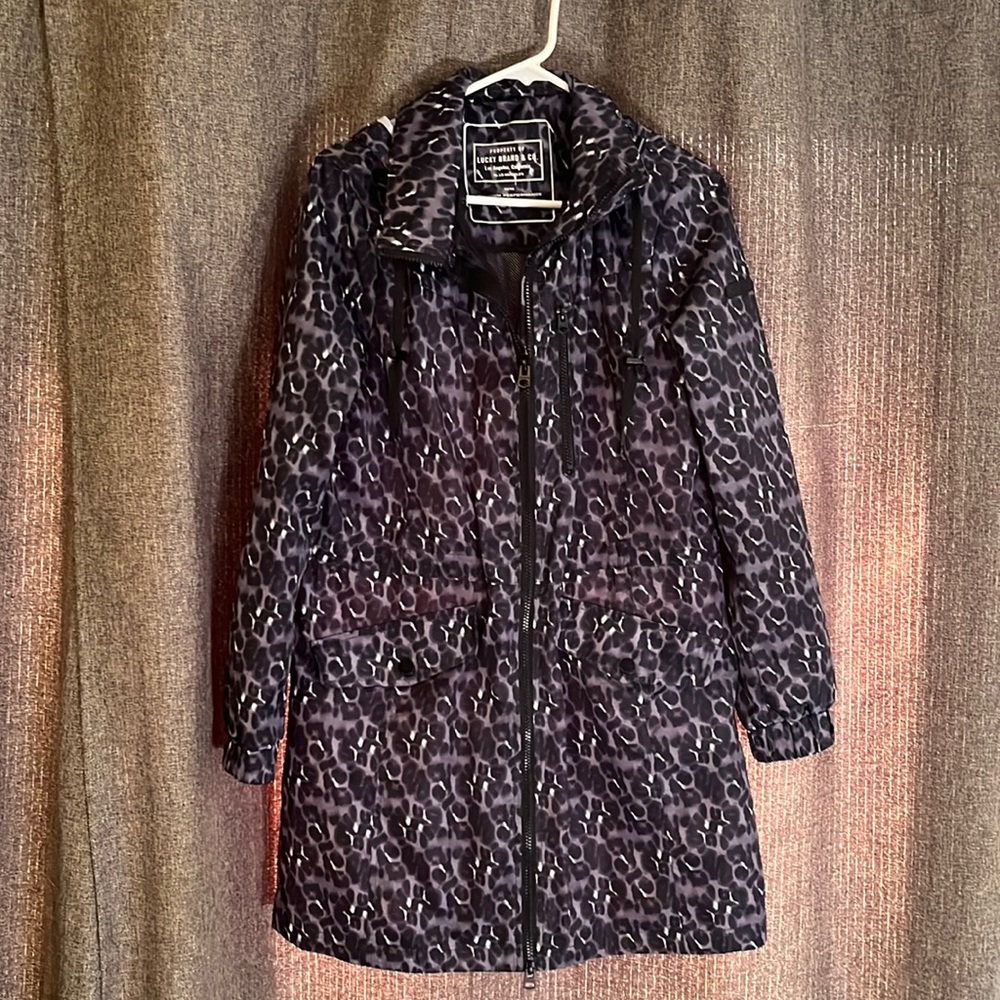 Waterproof trench jacket